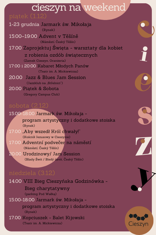 Cieszyn na weekend (mat UM)